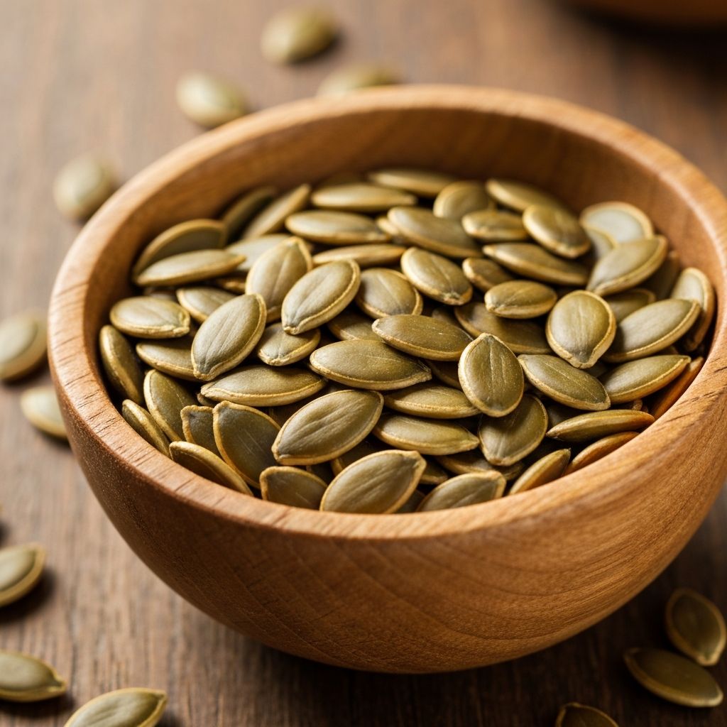 Biji labu sebagai sumber seng